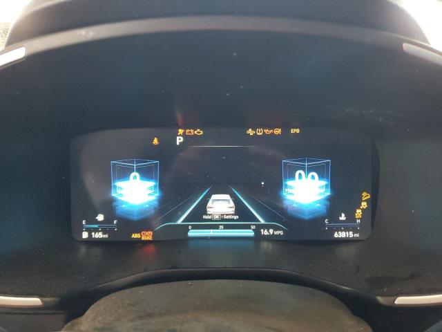 5NMS6DAJ1NH408732 - 2022 HYUNDAI SANTA FE SEL SILVER photo 9