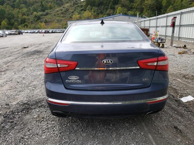 KNALN4D7XF5185700 - 2015 KIA CADENZA PREMIUM BLUE photo 6