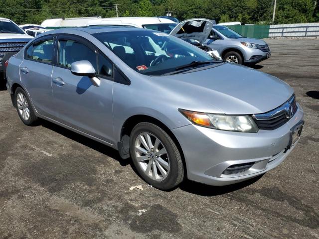 19XFB2F98CE300239 - 2012 HONDA CIVIC EXL فضي صورة 4