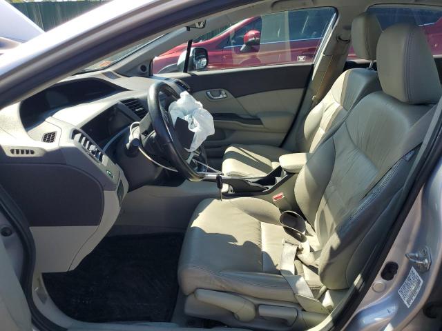 19XFB2F98CE300239 - 2012 HONDA CIVIC EXL فضي صورة 7