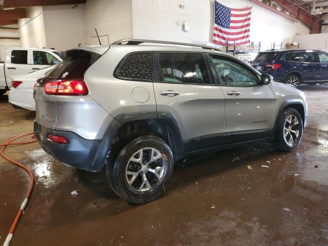 1C4PJMBS2HW645503 - 2017 JEEP CHEROKEE TRAILHAWK Արծաթագույն լուսանկար 3
