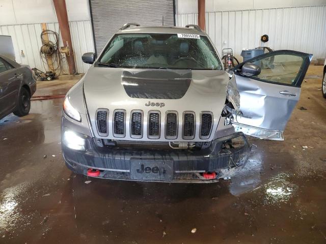 1C4PJMBS2HW645503 - 2017 JEEP CHEROKEE TRAILHAWK Արծաթագույն լուսանկար 5