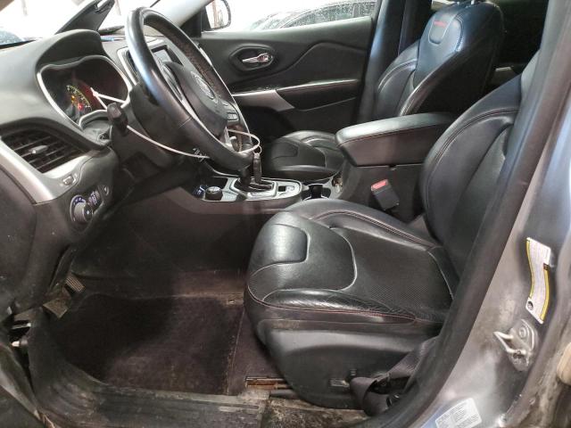 1C4PJMBS2HW645503 - 2017 JEEP CHEROKEE TRAILHAWK Արծաթագույն լուսանկար 7