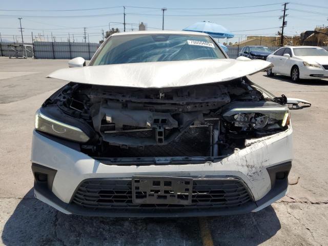 2HGFE2F24NH520836 - 2022 HONDA CIVIC LX WHITE photo 5