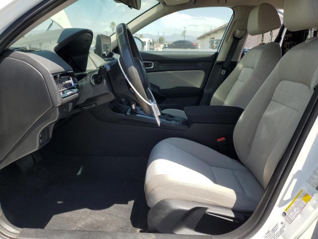 2HGFE2F24NH520836 - 2022 HONDA CIVIC LX WHITE photo 7