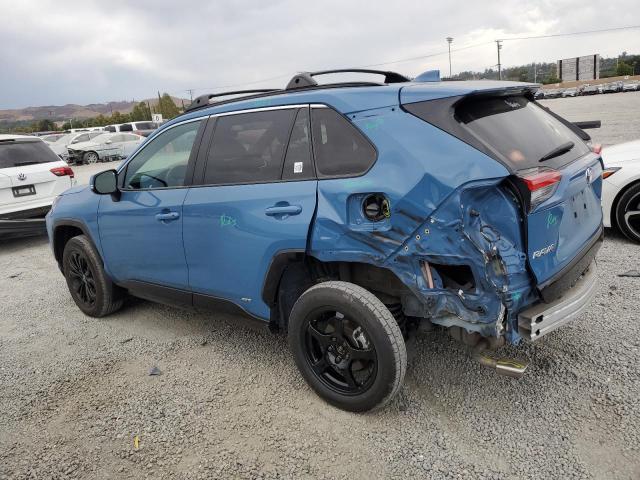 4T3T6RFV3PU127186 - 2023 TOYOTA RAV4 SE BLUE photo 2