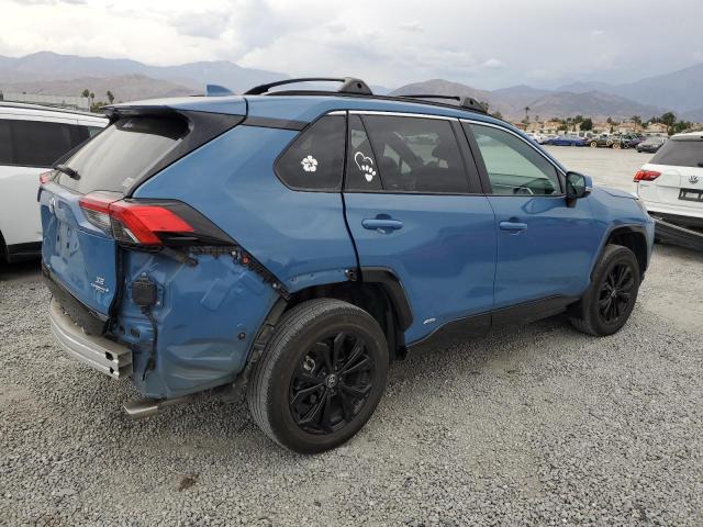 4T3T6RFV3PU127186 - 2023 TOYOTA RAV4 SE BLUE photo 3