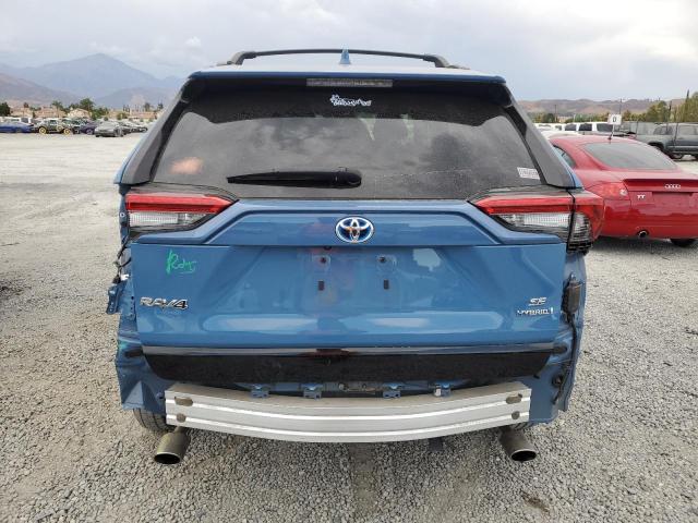 4T3T6RFV3PU127186 - 2023 TOYOTA RAV4 SE BLUE photo 6