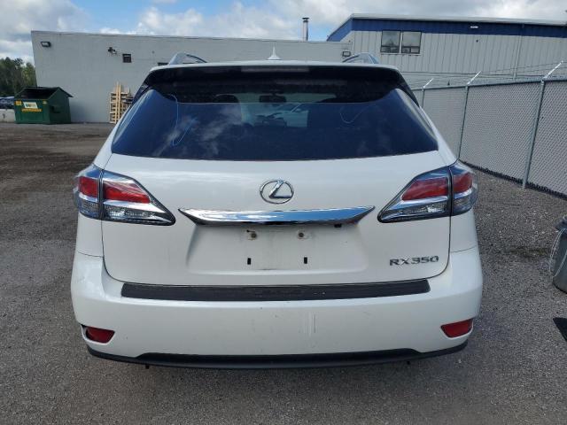 2T2BK1BA6DC211421 - 2013 LEXUS RX 350 BASE WHITE photo 6