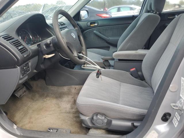 2HGES26853H616819 - 2003 HONDA CIVIC EX SILVER photo 7