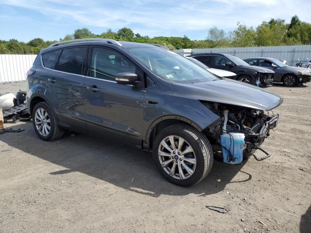 1FMCU9JD0HUE62808 - 2017 FORD ESCAPE TITANIUM 灰色 照片 4