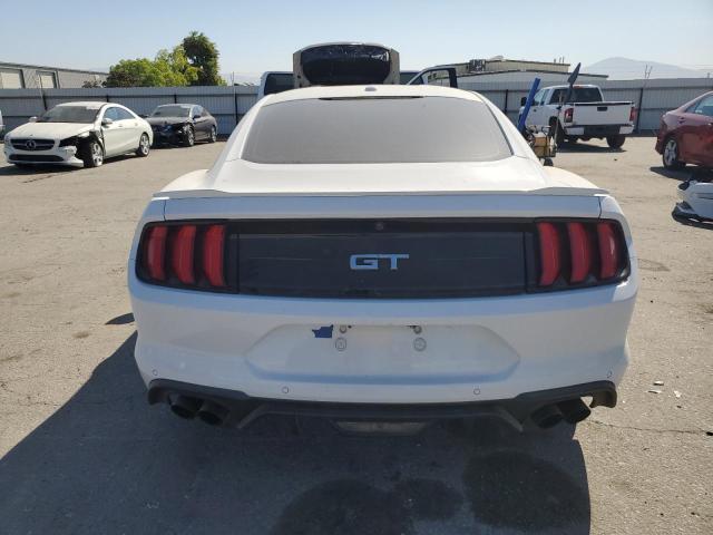 1FA6P8CF4K5188523 - 2019 FORD MUSTANG GT WHITE photo 6