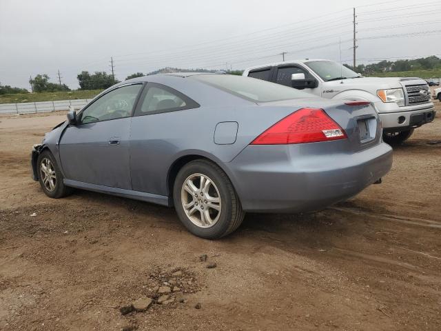 1HGCM72656A020650 - 2006 HONDA ACCORD EX BLUE photo 2