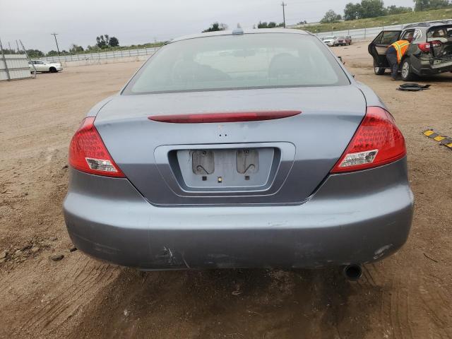 1HGCM72656A020650 - 2006 HONDA ACCORD EX BLUE photo 6