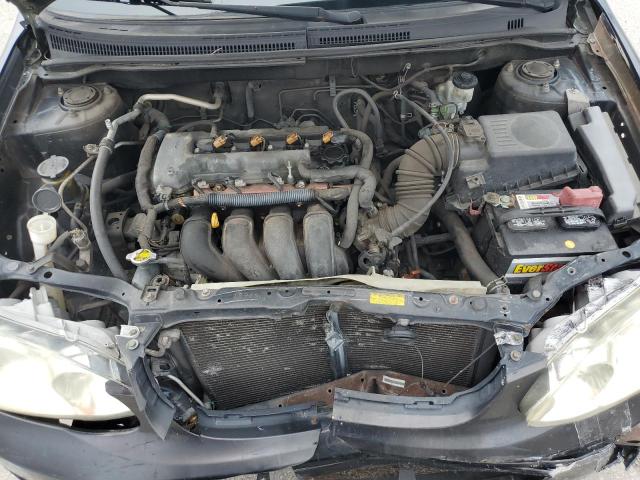 1NXBR32E34Z261934 - 2004 TOYOTA COROLLA CE BLACK photo 11