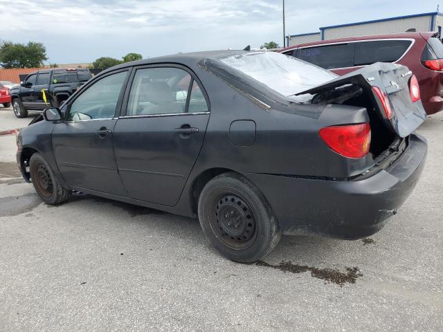 1NXBR32E34Z261934 - 2004 TOYOTA COROLLA CE BLACK photo 2
