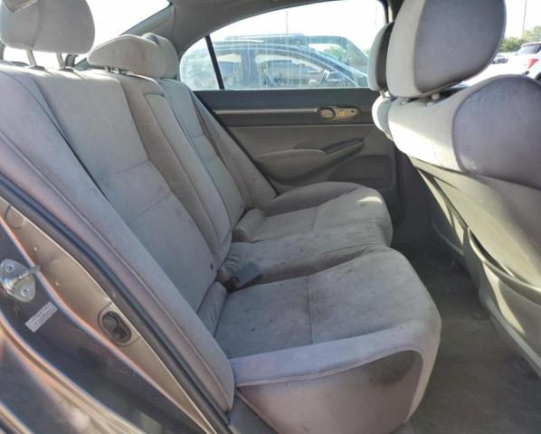 2HGFA16896H523663 - 2006 HONDA CIVIC EX GRAY photo 10