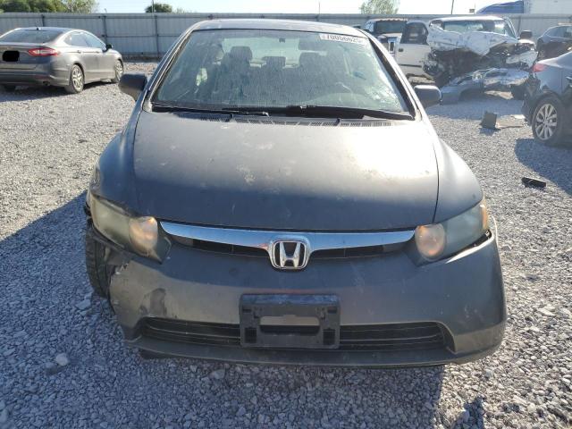 2HGFA16896H523663 - 2006 HONDA CIVIC EX GRAY photo 5