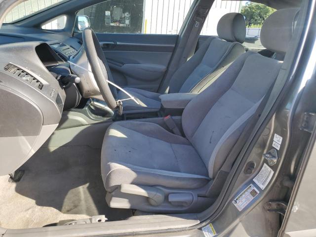 2HGFA16896H523663 - 2006 HONDA CIVIC EX GRAY photo 7