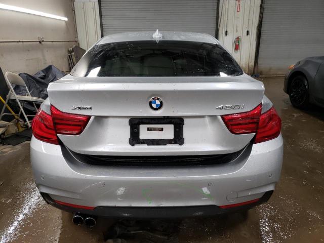 WBA4J3C59JBG96838 - 2018 BMW 430XI GRAN COUPE SILVER photo 6