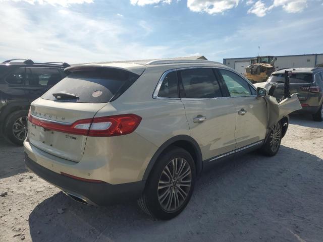2LMTJ6LP8GBL76976 - 2016 LINCOLN MKX RESERVE ბეჟი ფოტო 3