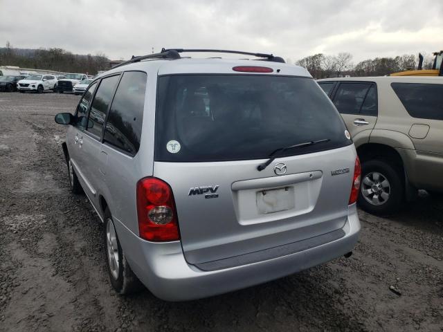 JM3LW28J730349415 - 2003 MAZDA MPV WAGON SILVER photo 2