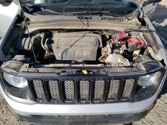 ZACNJBAB5KPK56403 - 2019 JEEP RENEGADE SPORT Մոխրագույն լուսանկար 11