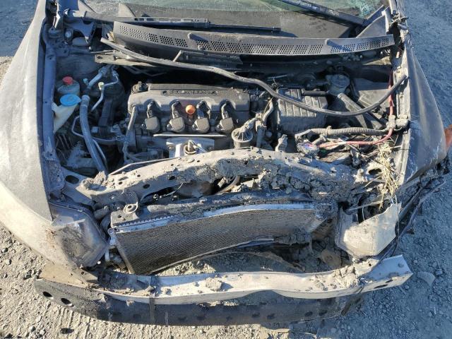 2HGFG12978H563658 - 2008 HONDA CIVIC EXL Սև լուսանկար 11