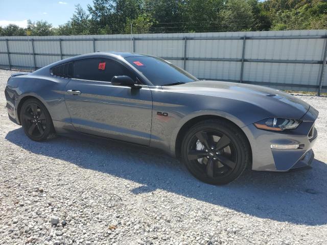 1FA6P8CF2M5142773 - 2021 FORD MUSTANG GT GRAY photo 4