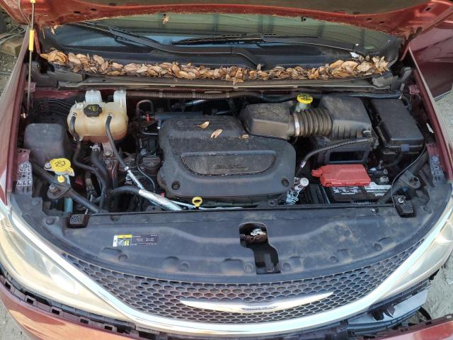 2C4RC1BG5KR650983 - 2019 CHRYSLER PACIFICA TOURING L მუქწითელი ფოტო 12