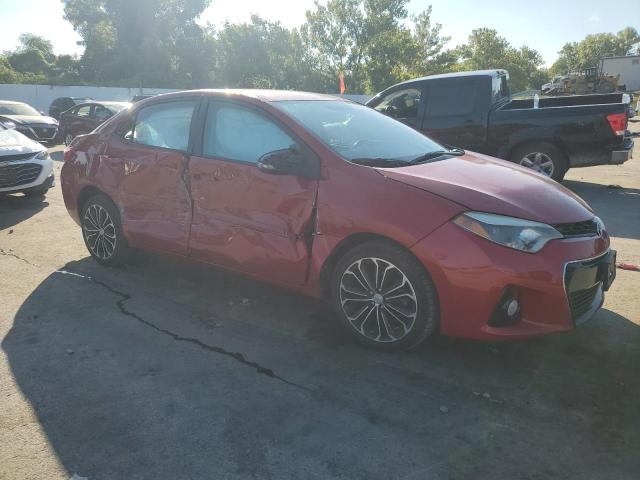 2T1BURHE3GC591426 - 2016 TOYOTA COROLLA L წითელი ფოტო 4