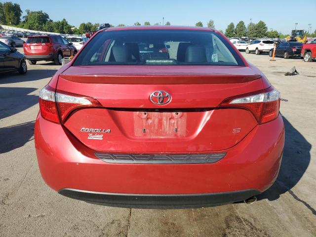 2T1BURHE3GC591426 - 2016 TOYOTA COROLLA L წითელი ფოტო 6
