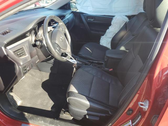 2T1BURHE3GC591426 - 2016 TOYOTA COROLLA L წითელი ფოტო 7