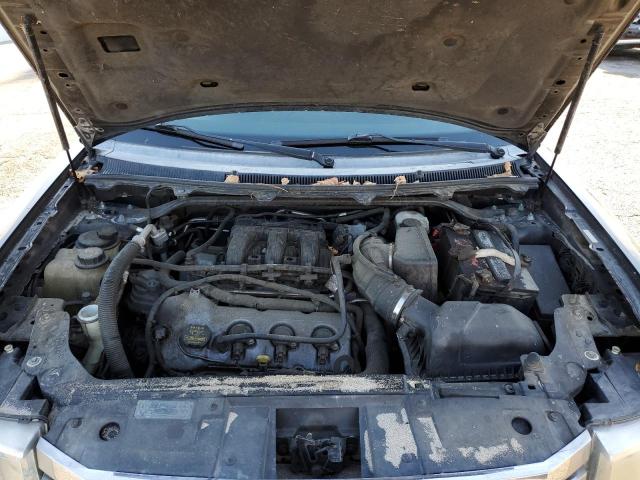 2FMHK6CC6BBD25139 - 2011 FORD FLEX SEL BLACK photo 11