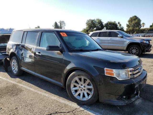 2FMHK6CC6BBD25139 - 2011 FORD FLEX SEL BLACK photo 4