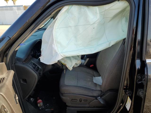 2FMHK6CC6BBD25139 - 2011 FORD FLEX SEL BLACK photo 7