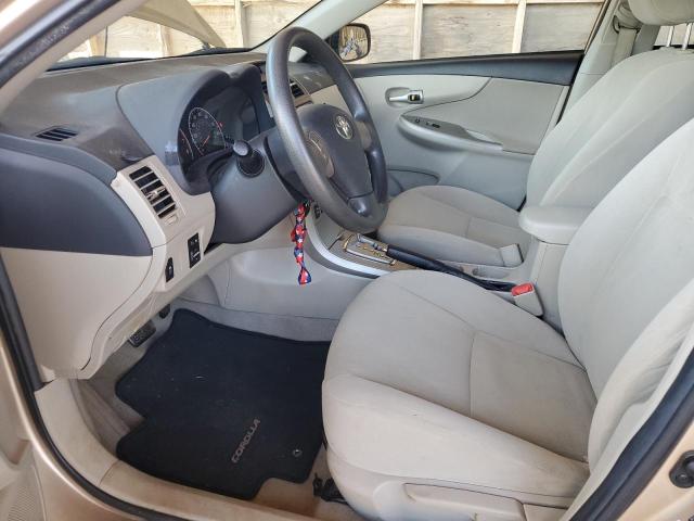 2T1BU4EE8CC764049 - 2012 TOYOTA COROLLA BASE ذهبي صورة 7