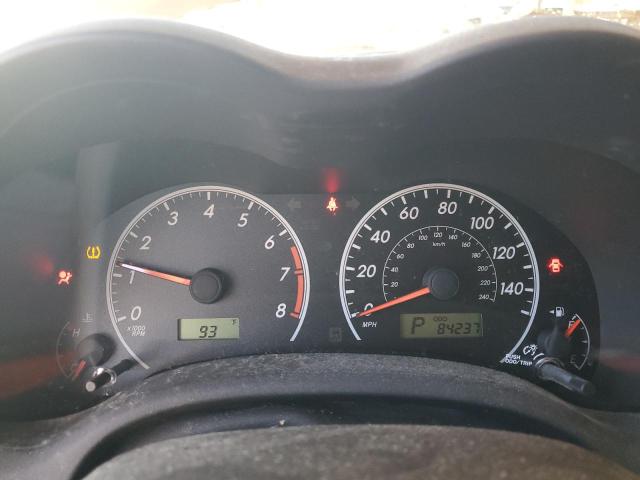 2T1BU4EE8CC764049 - 2012 TOYOTA COROLLA BASE ذهبي صورة 9