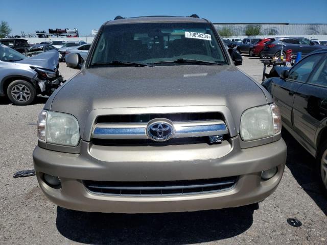 5TDZT34A26S278262 - 2006 TOYOTA SEQUOIA SR5 GOLD photo 5