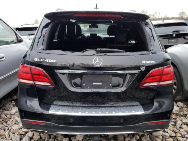 4JGDA5GB7HA850826 - 2017 MERCEDES-BENZ GLE 400 4MATIC BLACK photo 6