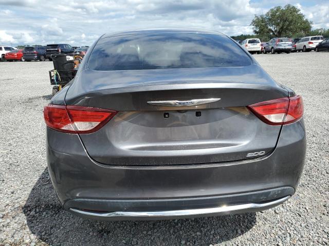 1C3CCCAB2FN716498 - 2015 CHRYSLER 200 LIMITED GRAY photo 6