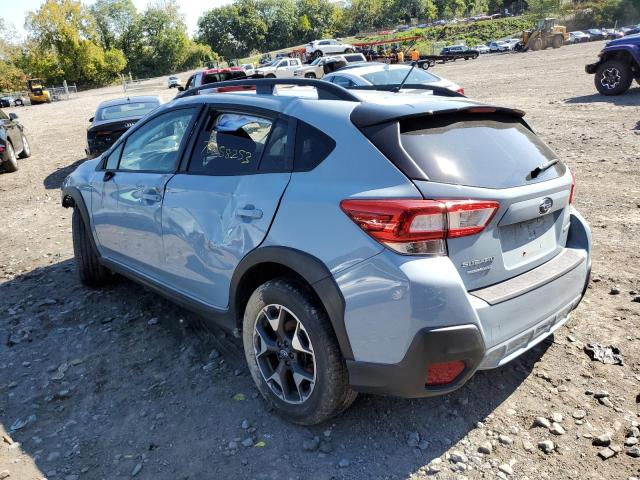 JF2GTABC6K8298921 - 2019 SUBARU CROSSTREK GRAY photo 2