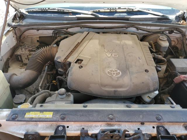 3TMJU62N47M032722 - 2007 TOYOTA TACOMA DOUBLE CAB PRERUNNER WHITE photo 11