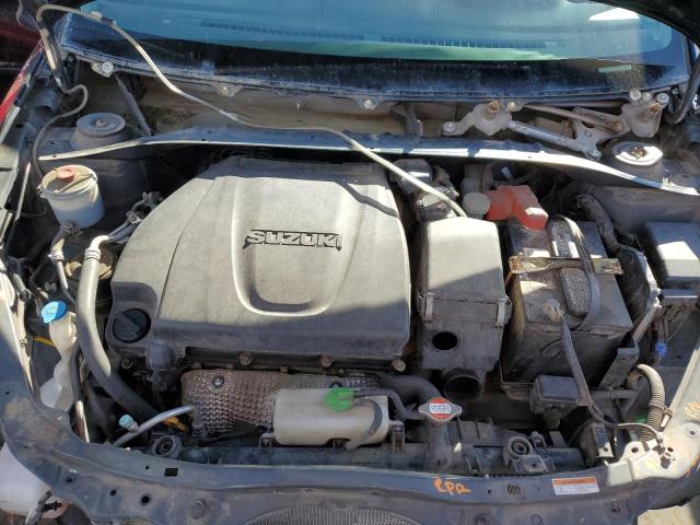 JS2YB5A3XB6302064 - 2011 SUZUKI SX4 BLACK photo 11