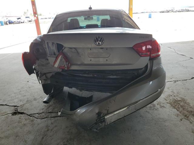 1VWCN7A38DC009126 - 2013 VOLKSWAGEN PASSAT SEL SILVER photo 6