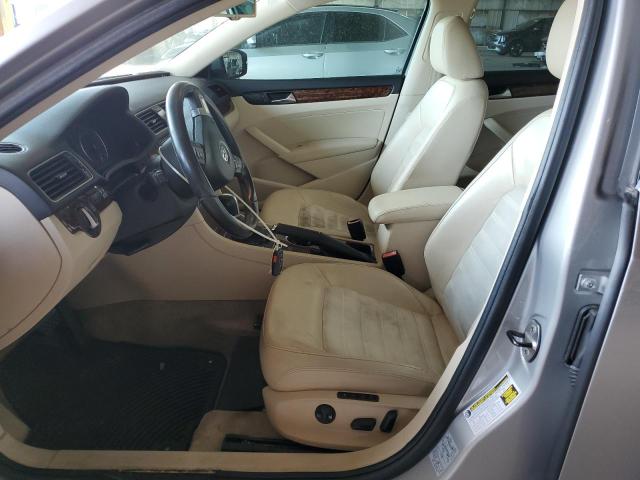 1VWCN7A38DC009126 - 2013 VOLKSWAGEN PASSAT SEL SILVER photo 7