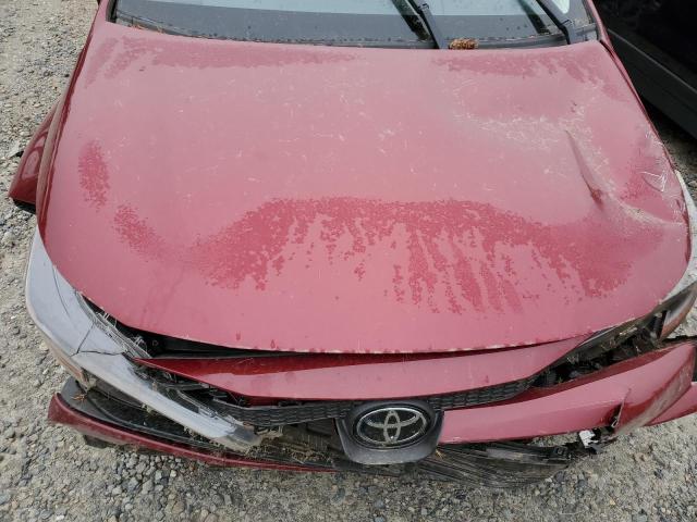 JTDB4MEE2S3030031 - 2025 TOYOTA COROLLA LE MAROON photo 11