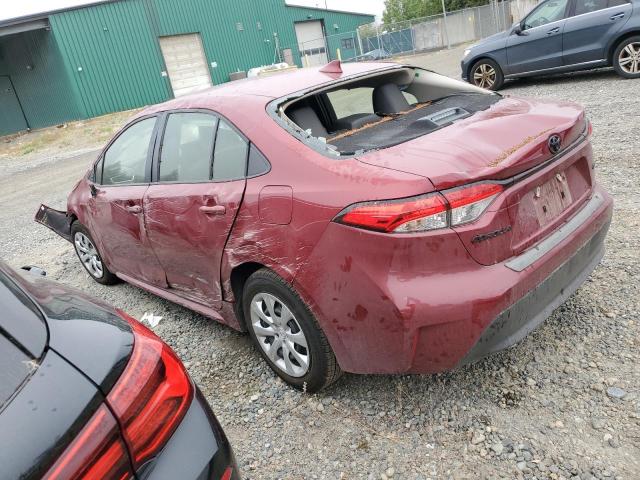 JTDB4MEE2S3030031 - 2025 TOYOTA COROLLA LE MAROON photo 2