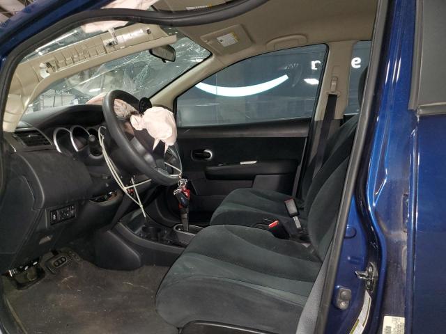 3N1BC1CP0CL366971 - 2012 NISSAN VERSA S BLUE photo 7