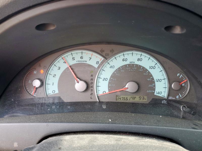 4T1BE46K49U337881 - 2009 TOYOTA CAMRY BASE CHARCOAL photo 9